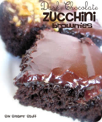 Dark Chocolate Zucchini Brownies Recipe