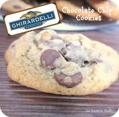 Ghirardelli Chocolate Chip Cookies Recipe