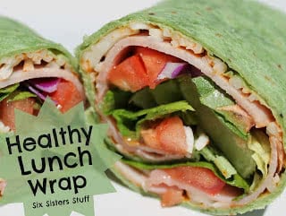 Easy Healthy Lunch Wrap Recipe