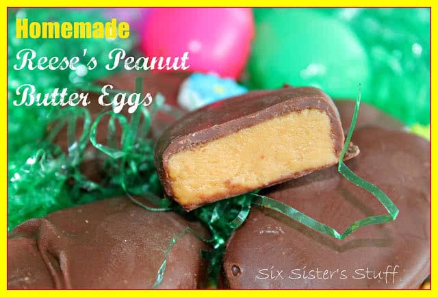 homemade reese’s eggs