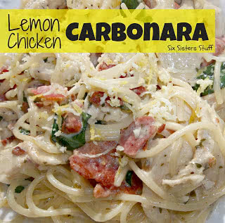 Lemon Chicken Carbonara Recipe