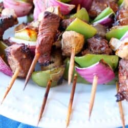 Marinated Steak Shish Kabobs