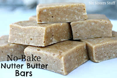 No-Bake Nutter Butter Bars Recipe