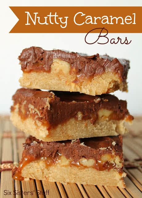 Nutty Caramel Bars Recipe