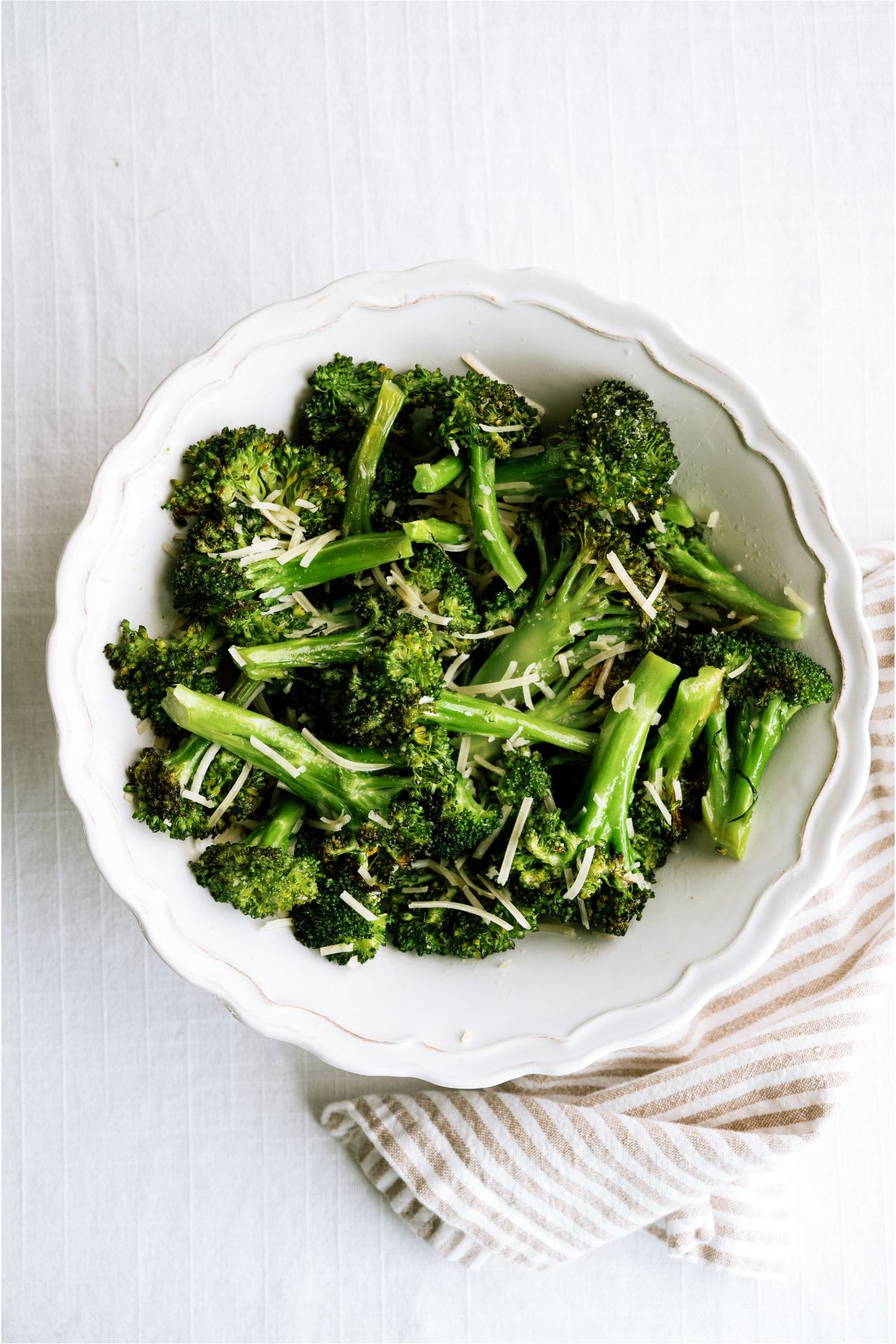 Oven Roasted Parmesan Broccoli Recipe