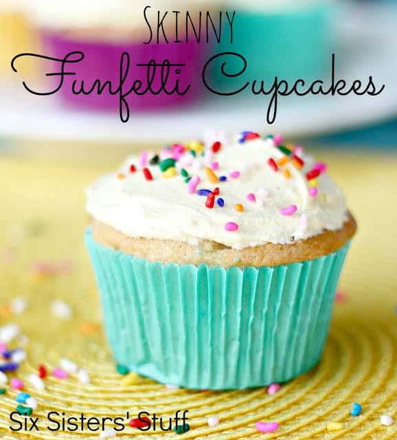 Skinny Funfetti Cupcakes Recipe