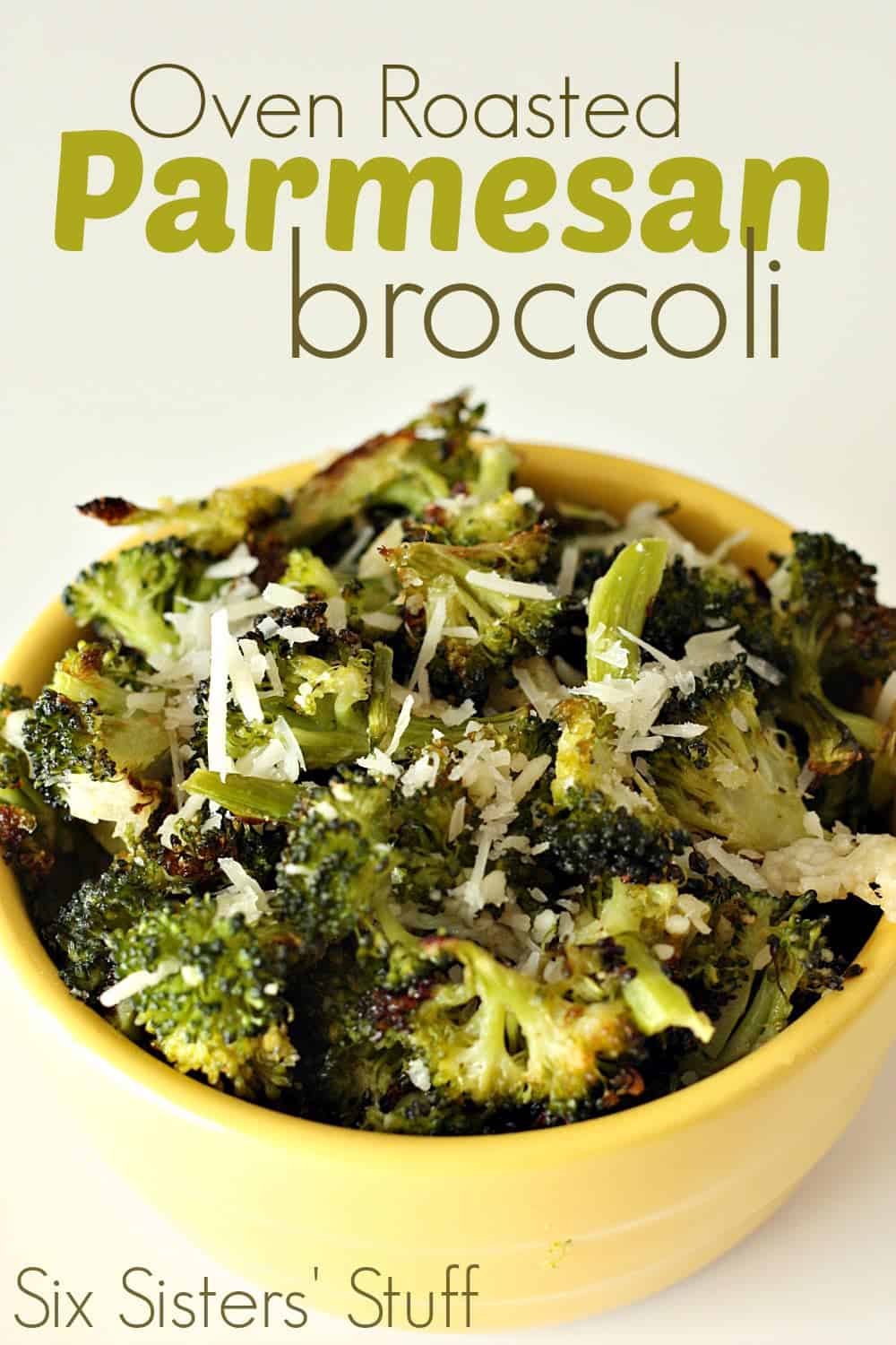 Oven Roasted Parmesan Broccoli Recipe