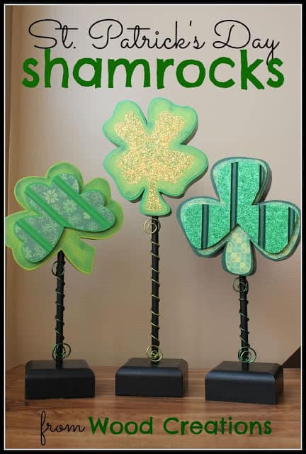 St. Patrick’s Day Craft Tutorial from Wood Creations