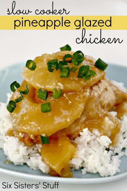 Slow Cooker Pineapple Glazed Chicken Recipe