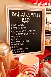 Banana Split Bar