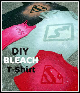DIY Bleach T-shirt Tutorial – The Perfect Valentines Gift for Him or Her!