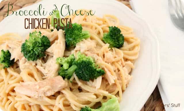 Broccoli and Cheese Chicken Pasta Recipe