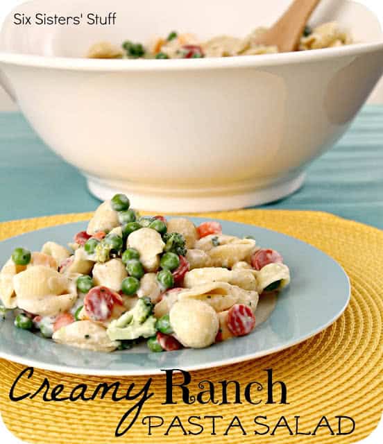 Creamy Ranch Pasta Salad Recipe