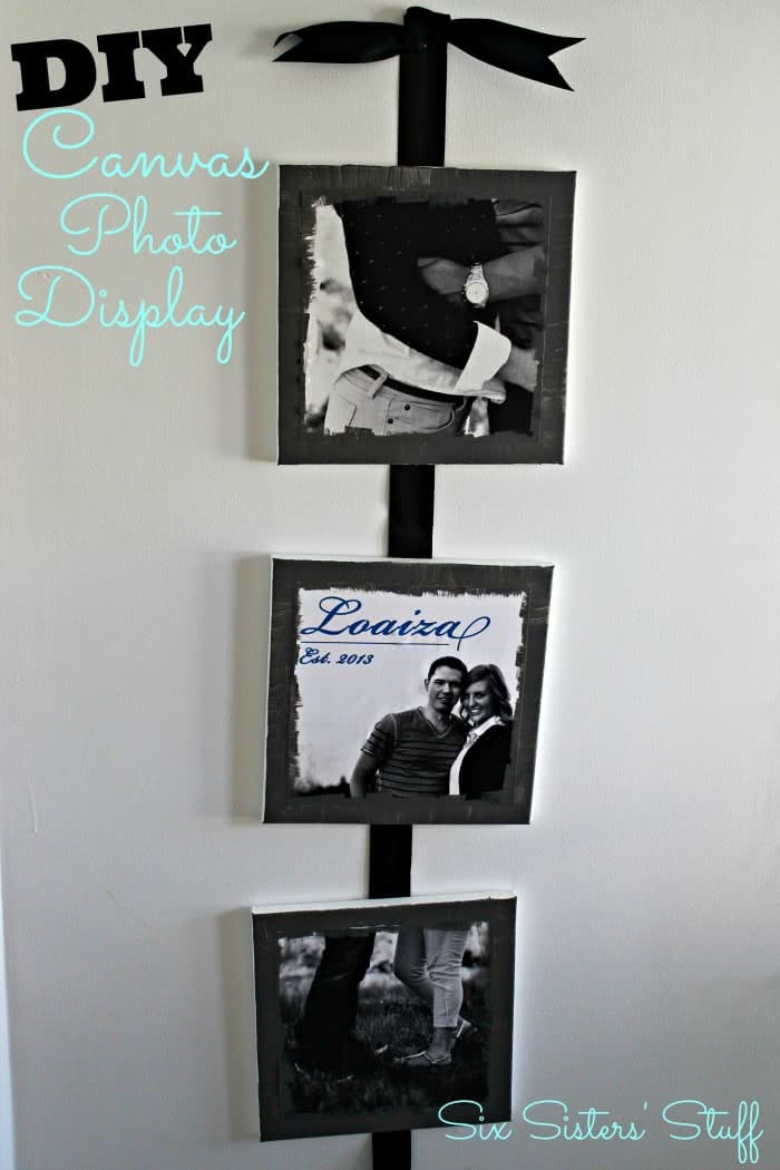 DIY Canvas Photo Display with Photoshop Elements