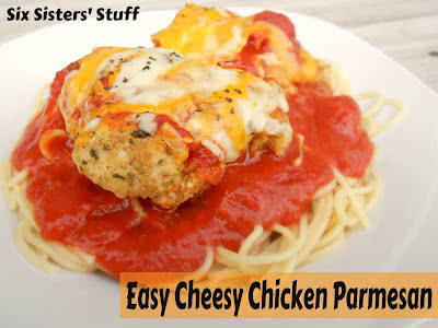 easy cheesy chicken parmesan