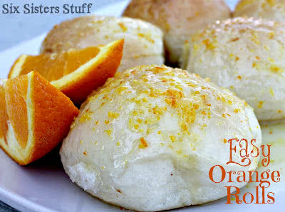 Easy orange rolls recipe