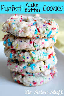 funfetti cake batter cookies recipe