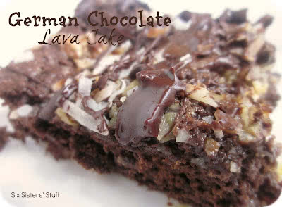 German Chocolate Lava Cake Recipe