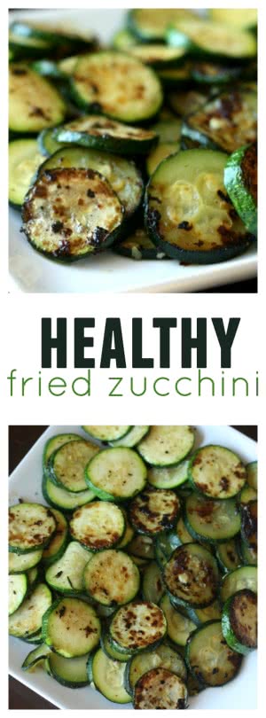 Healthy Fried Zucchini from Six Sisters' Stuff pin