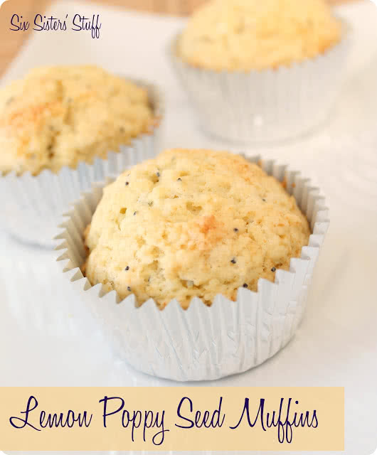 Lemon Poppy Seed Muffins Recipe {with Truvia® Baking Blend}