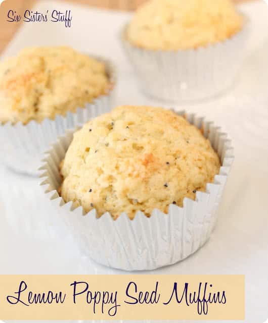 lemon poppy seed muffins recipe {with truvia® baking blend}