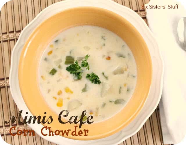 Mimis Cafe Corn Chowder Recipe