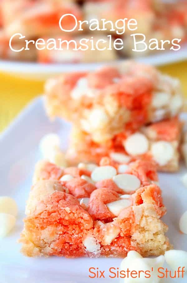 Orange Creamsicle Bars Recipe