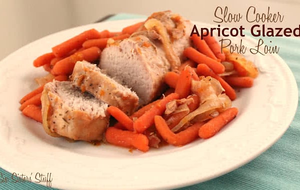 slow cooker apricot glazed pork