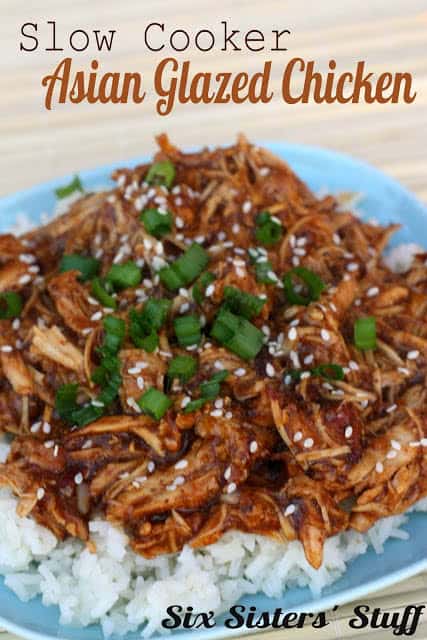 Slow Cooker Asian Glazed Chicken