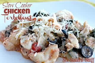 Slow Cooker Chicken Tortellini