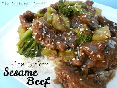 Slow Cooker Sesame Beef