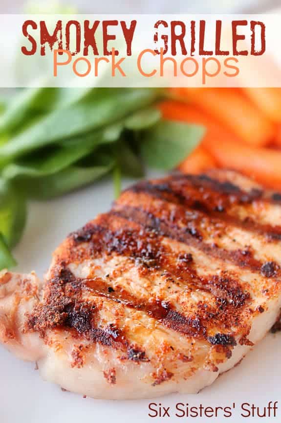 Smokey Grilled Pork Chops Recipe