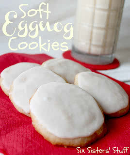 soft eggnog cookies