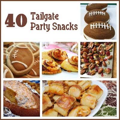 40 Tailgate Party Snacks