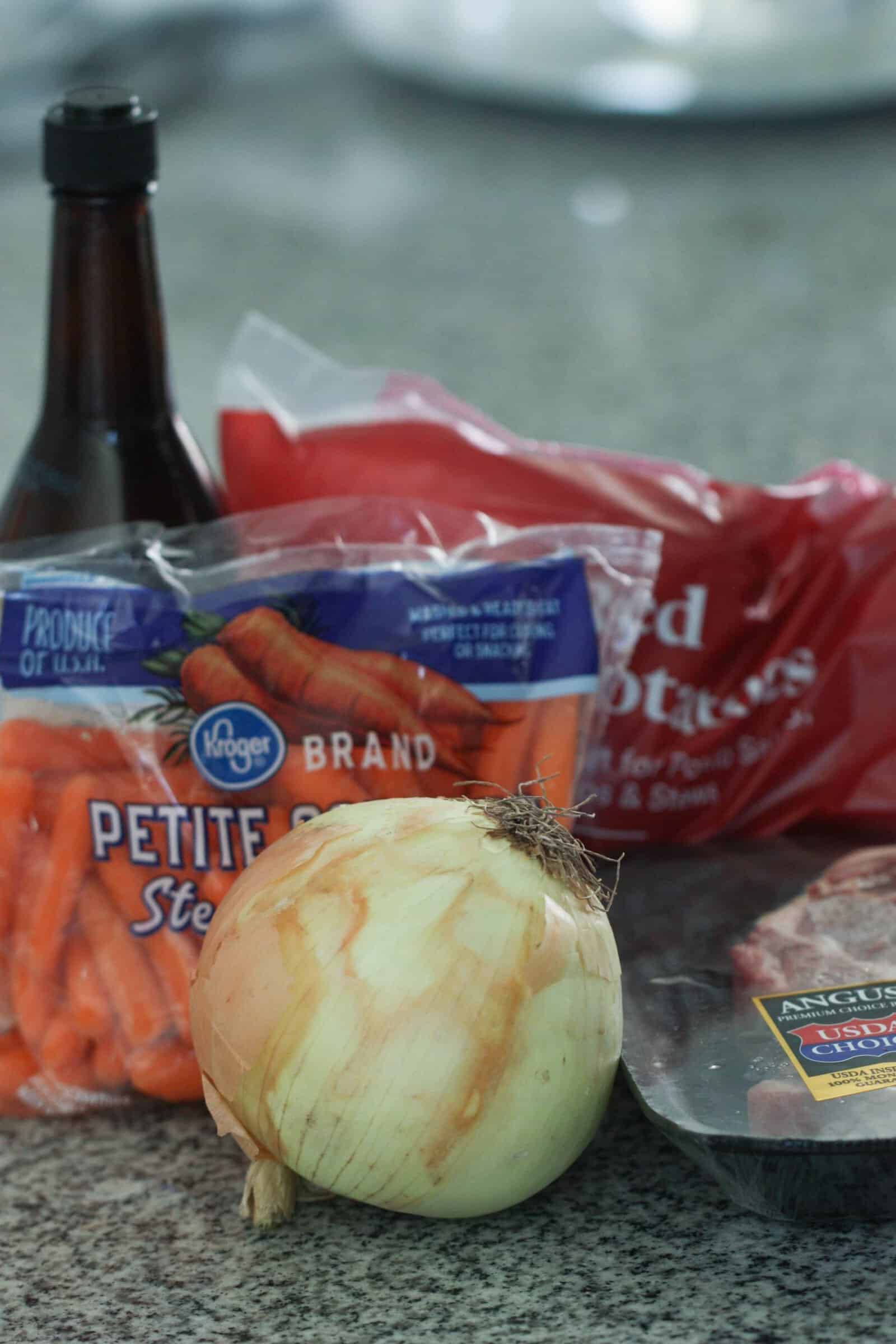 Ingredients for Easy Hobo Tin Foil Dinner Recipe