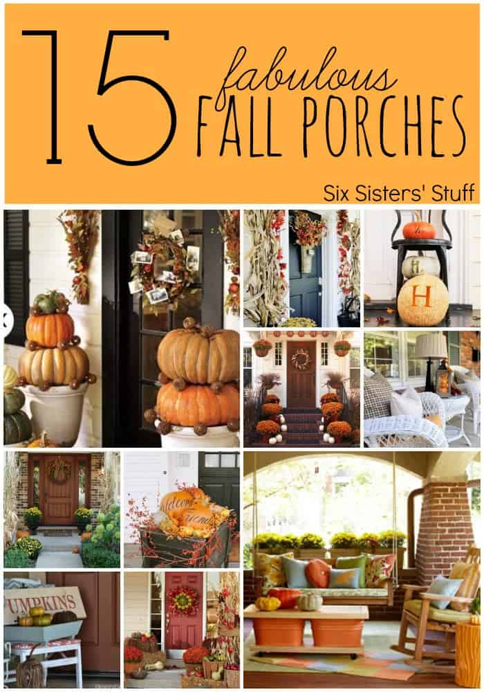 15 Fabulous Fall Porches