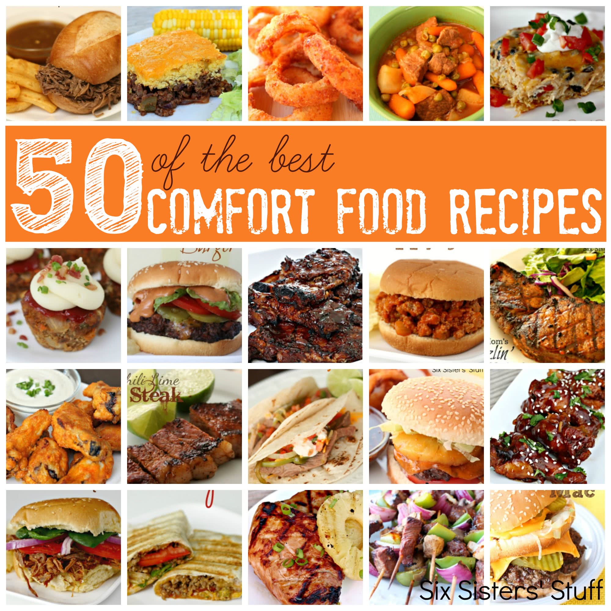 50 of The Best Comfort Food Recipes