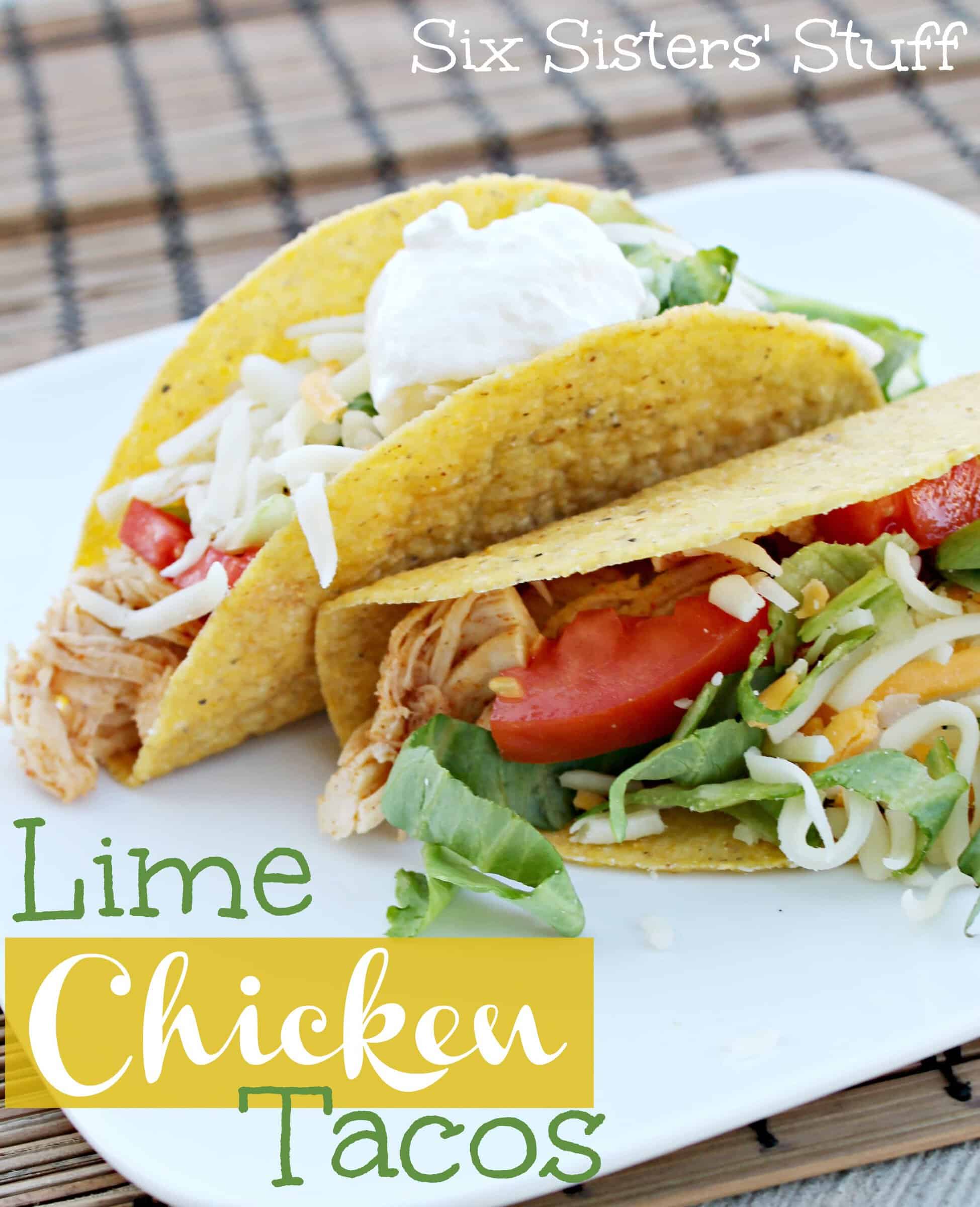 Lime Chicken Tacos