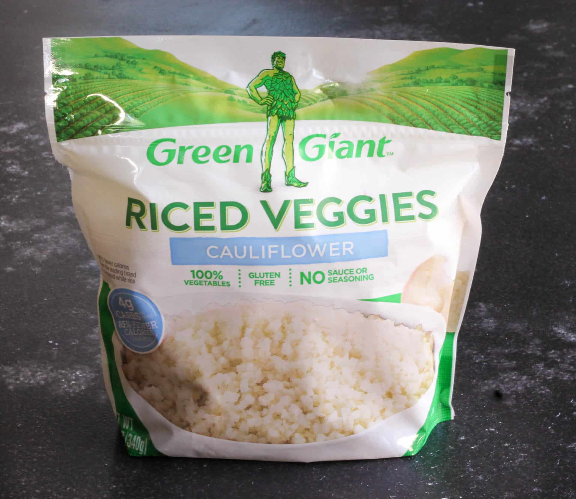 Green Giant Riced Veggies package