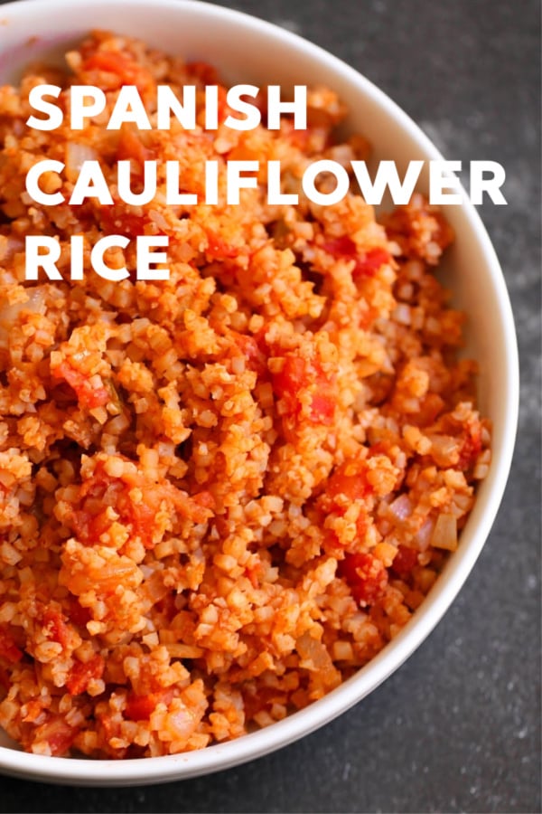 Spanish Cauliflower Rice
