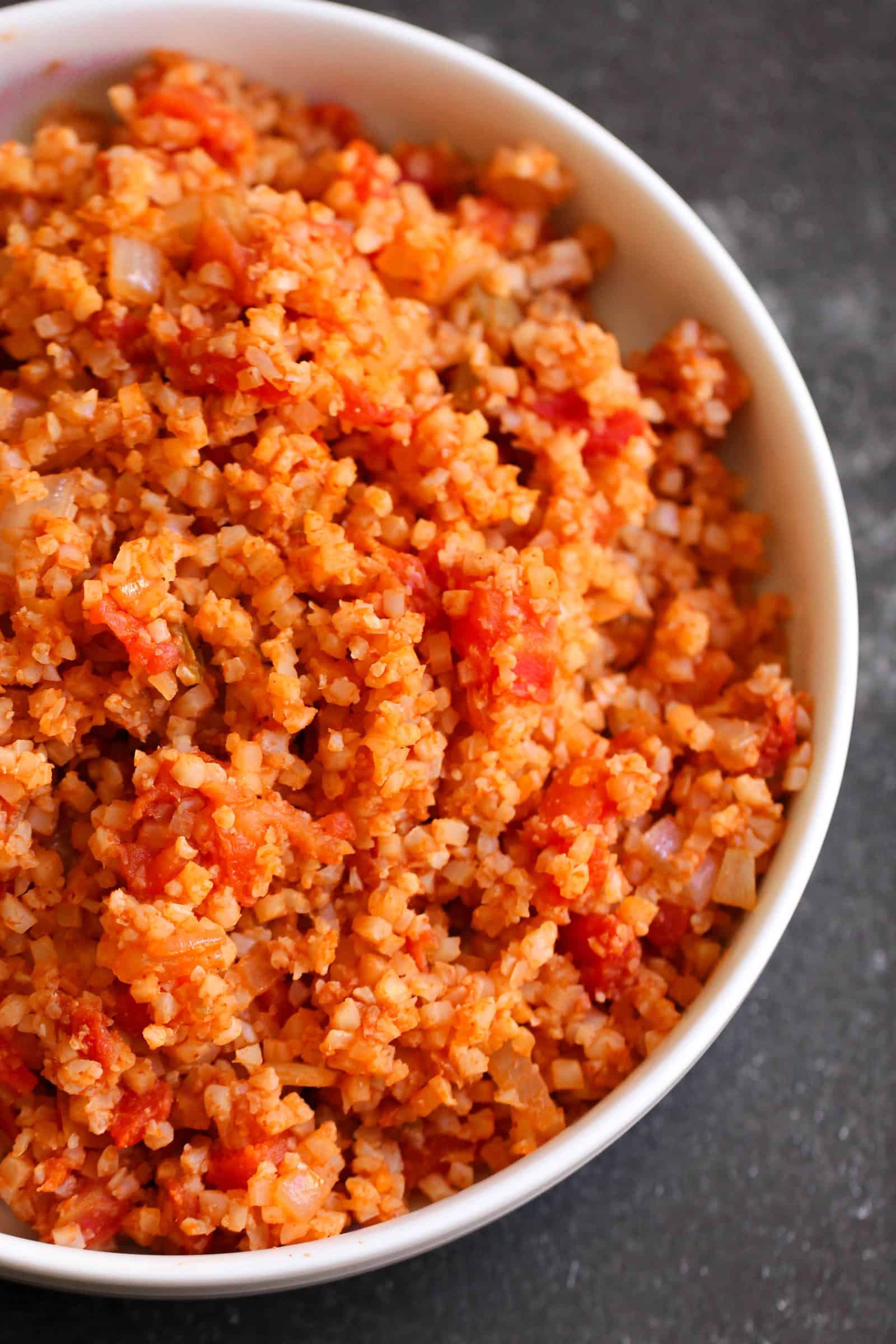 Spanish Cauliflower Rice