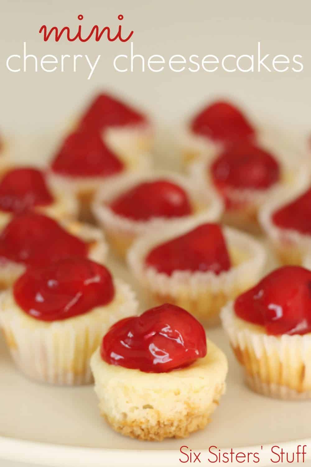 Mini Cherry Cheesecake Recipe