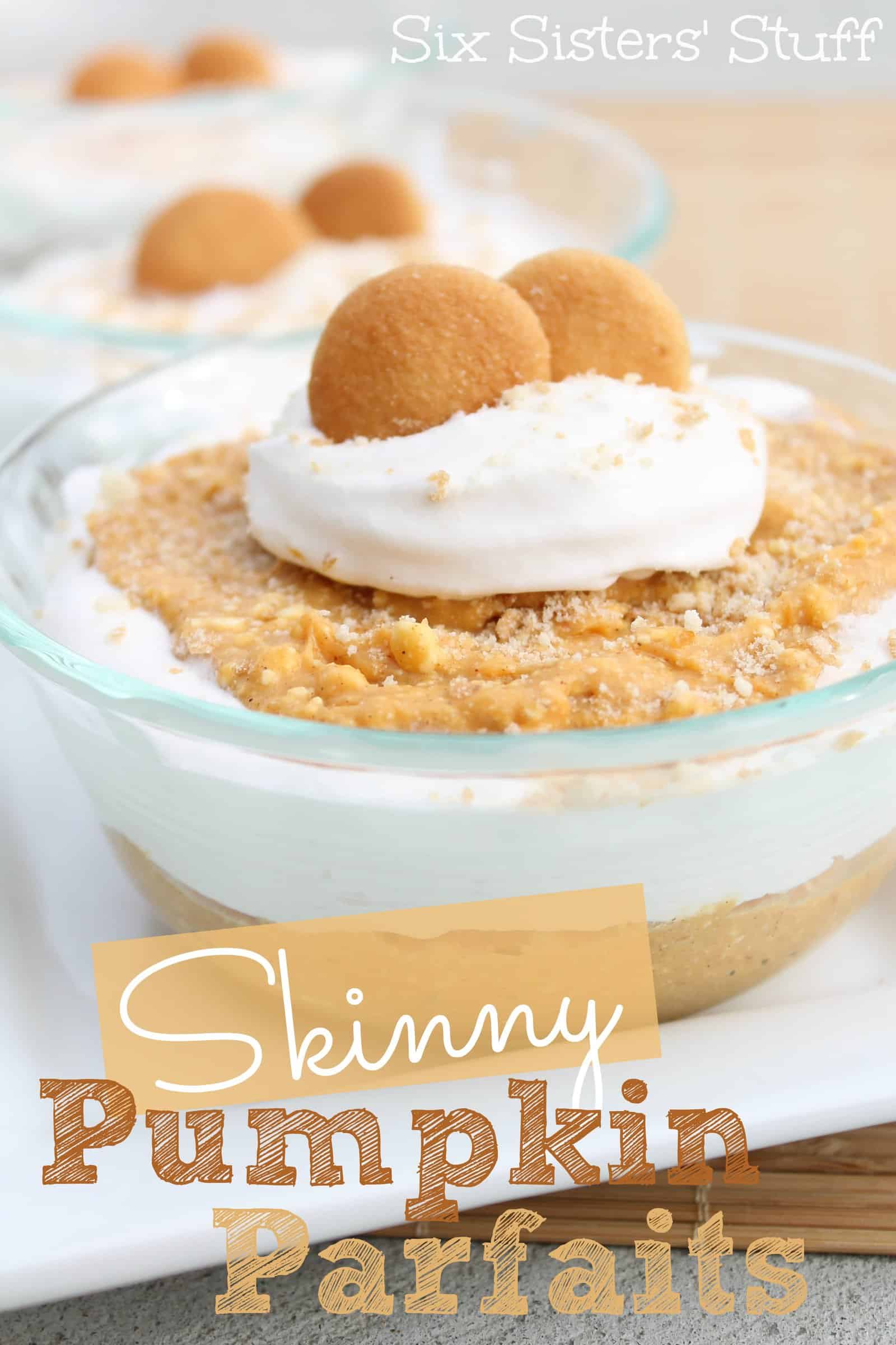 Skinny Pumpkin Parfaits