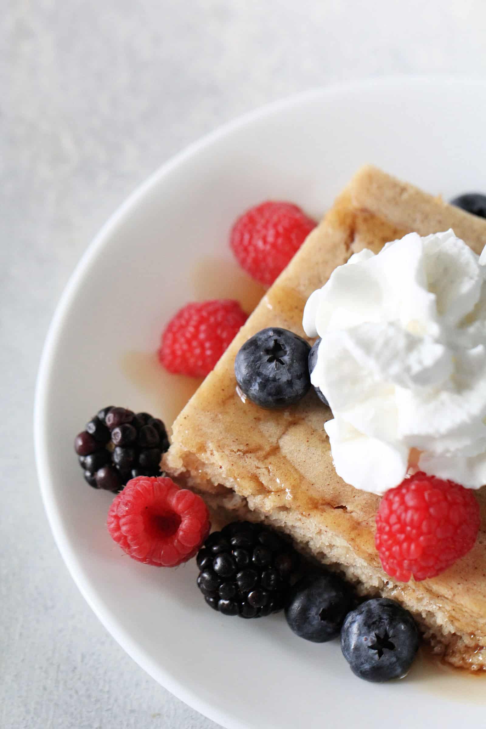 Sheet Pan Pancakes (Homemade & Mix Directions) - Dinner, then Dessert