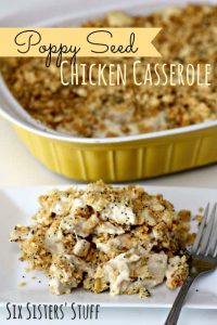 Poppy Seed Chicken Casserole