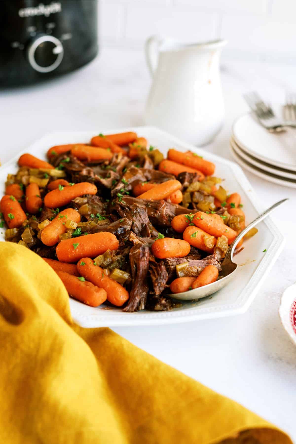 Slow Cooker Balsamic Pot Roast Recipe