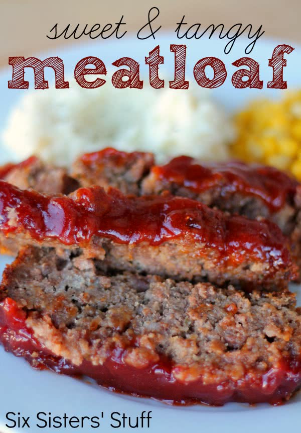 sweet and tangy meatloaf