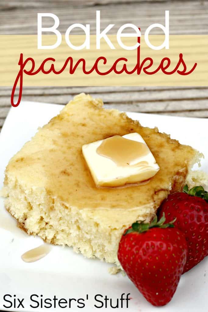 Baked Pancakes Recipe (Freezer Meal) Six Sisters' Stuff