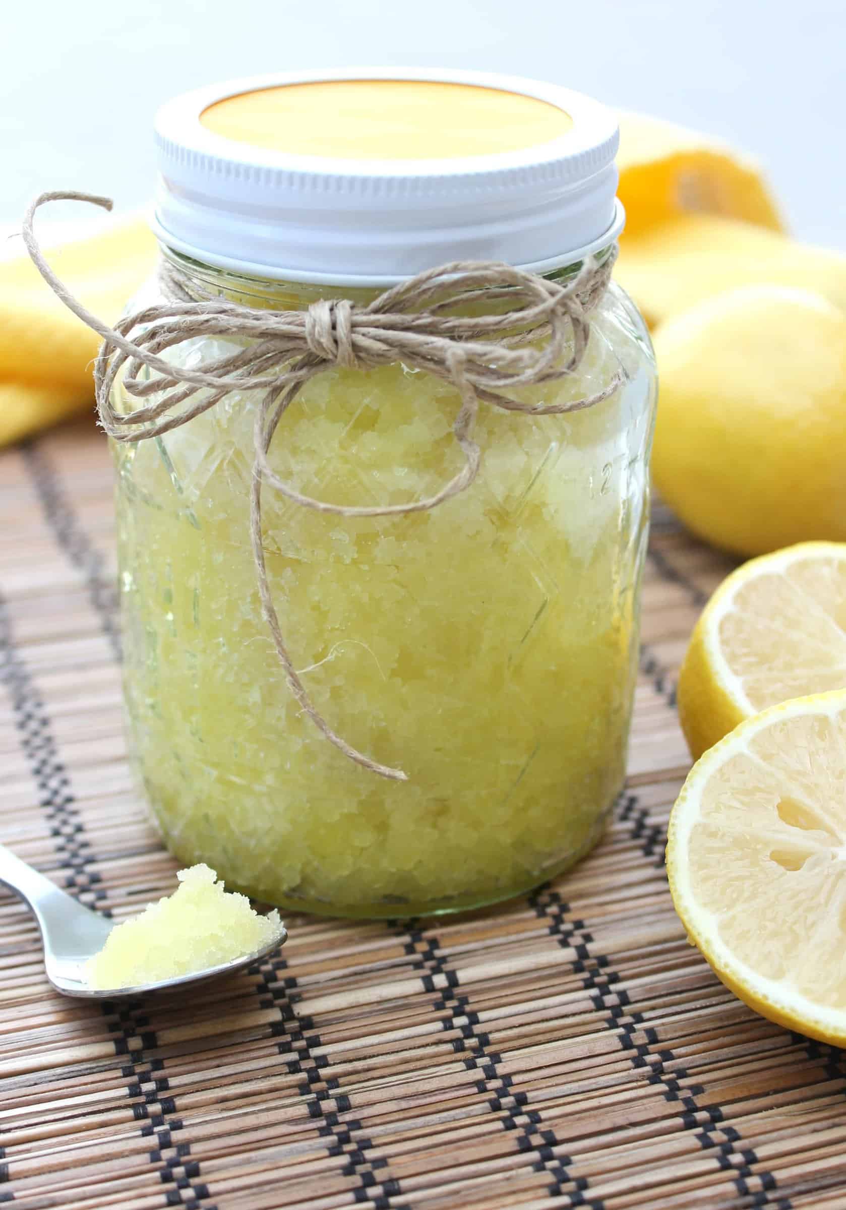 Honey Lemon Sugar Hand Scrub