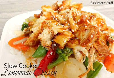 slow cooker sweet and sour lemonade chicken